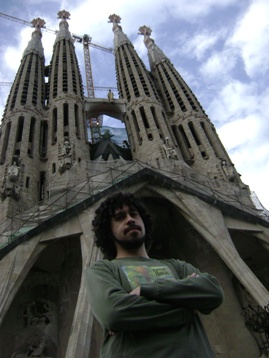 Denis at Sagrada Familia